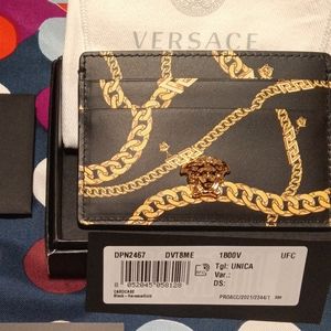 Versace card case,RFID full inclusion